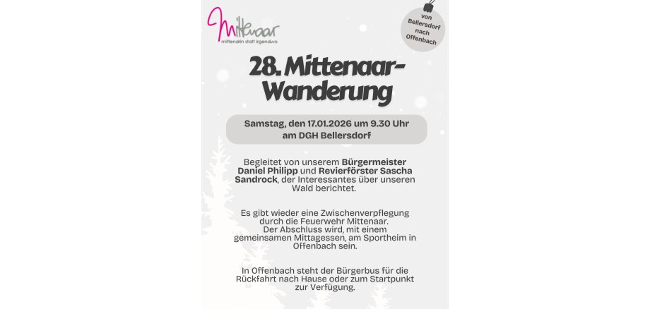 28. Mittenaar-Wanderung